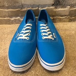 royal blue vans authentic